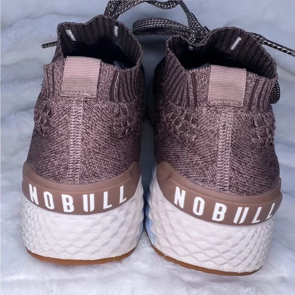 NOBULL Men’s Espresso Knit Runner Sneakers Size 12.5 - Picture 6 of 13